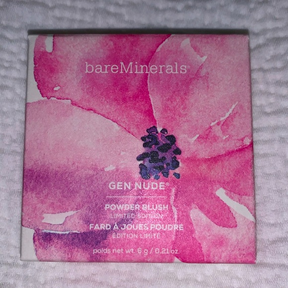 NWT bareMinerals Limited Edition Gen Nude Blush, I’m Freesia - Picture 4 of 6